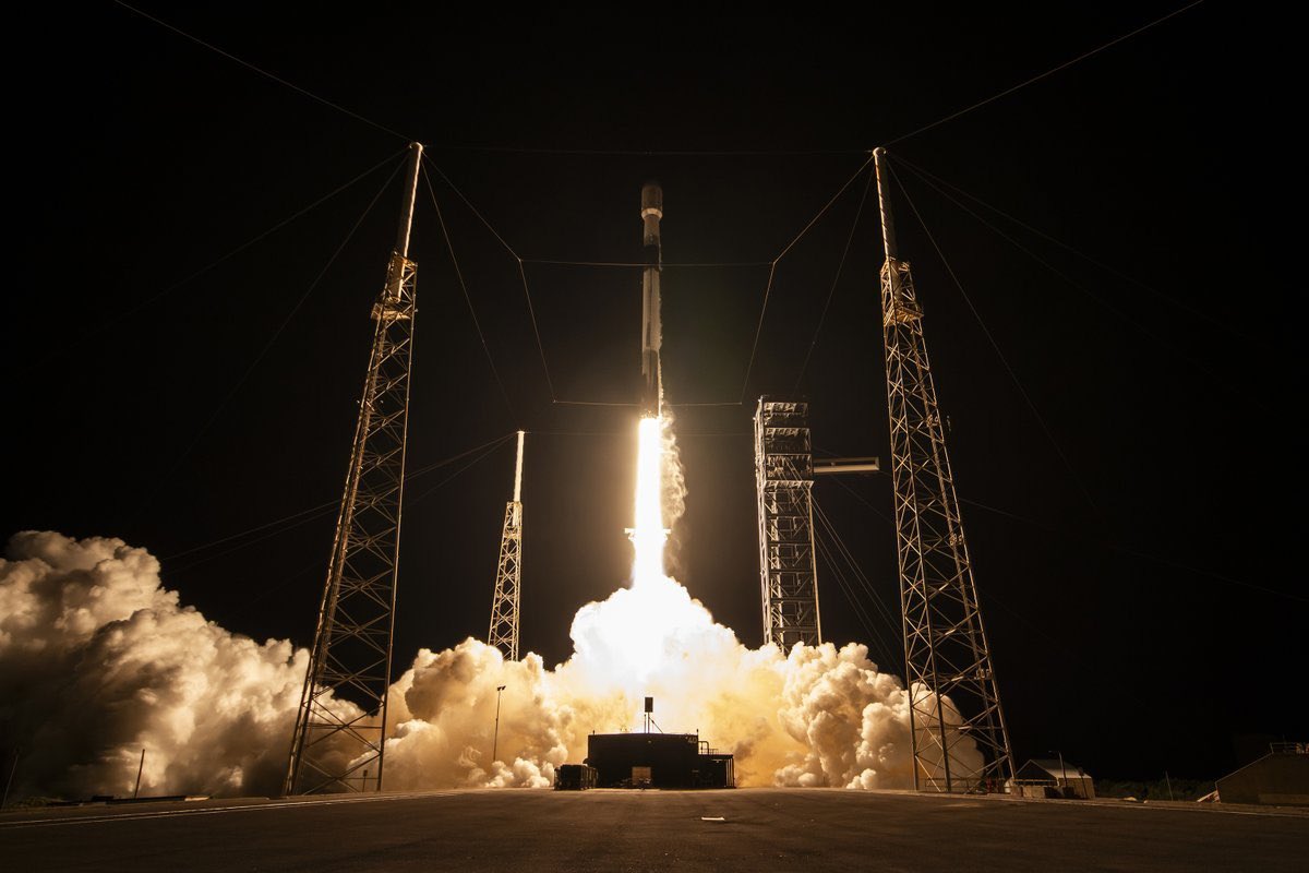 mspacexusa's tweet image. Falcon 9 launches GPS III-8 to orbit, completing SpaceX’s fourth accelerated mission and ninth GPS III mission
#launch #elonmusk