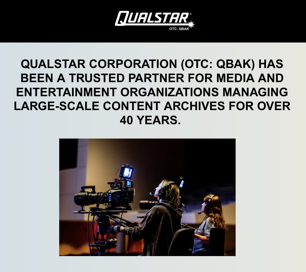 Qualstar Corporation tweet media