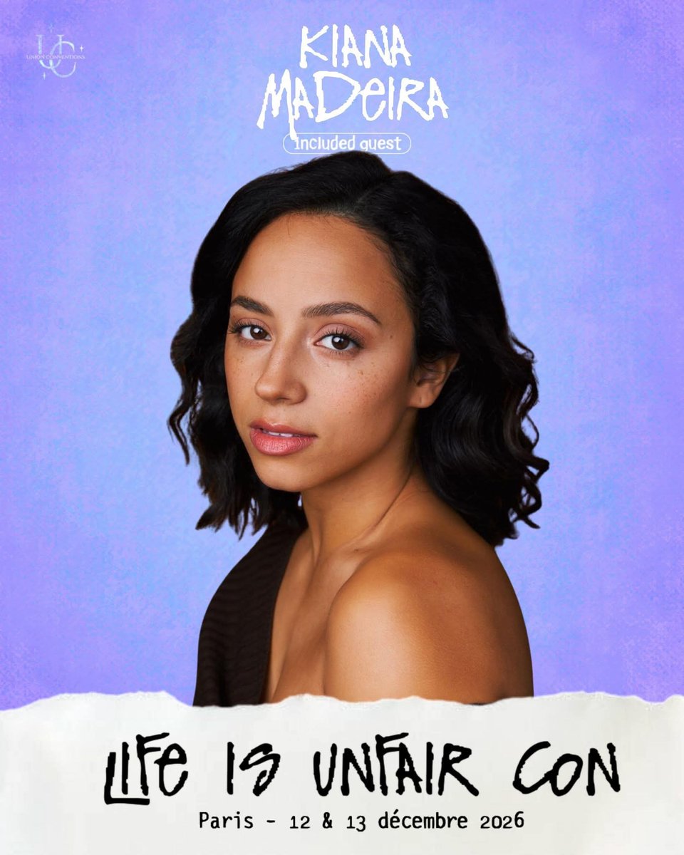 EuroConNet's tweet photo. GUEST ANNOUNCEMENT
#LifeIsUnfairCon #UnionAssociation #UnionConventions #KianaMadeira
12 - 13 December, 2026
Paris, France
https://t.co/ADQwckkJyg https://t.co/h7xKnp4omI