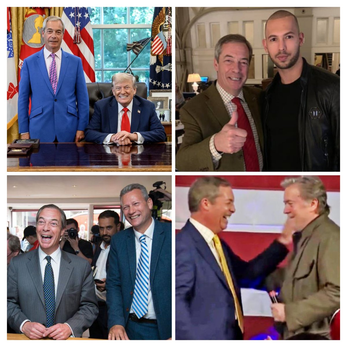 Boston_Rabbit's tweet image. Twat.  Deserve to be called #Reformorons if they fall for that BS.
#Farage - a politician since 1999, Trump's poodle, admirer of Putin, &amp;amp; funded by offshore billionaires &amp;amp; American oligarchs.  Utterly elitist &amp;amp; establishment.