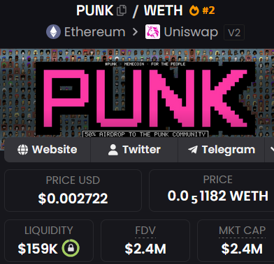 $PUNK is inevitable