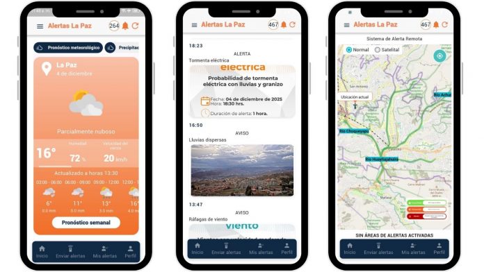AMUN_Noticias's tweet image. #AMUN | “Alertas La Paz”, la aplicación que conecta a la ciudadanía con la gestión de emergencias en tiempo real 

Lee la nota completa aquí: n9.cl/8mvf35

#GAMLP #App #Riesgos