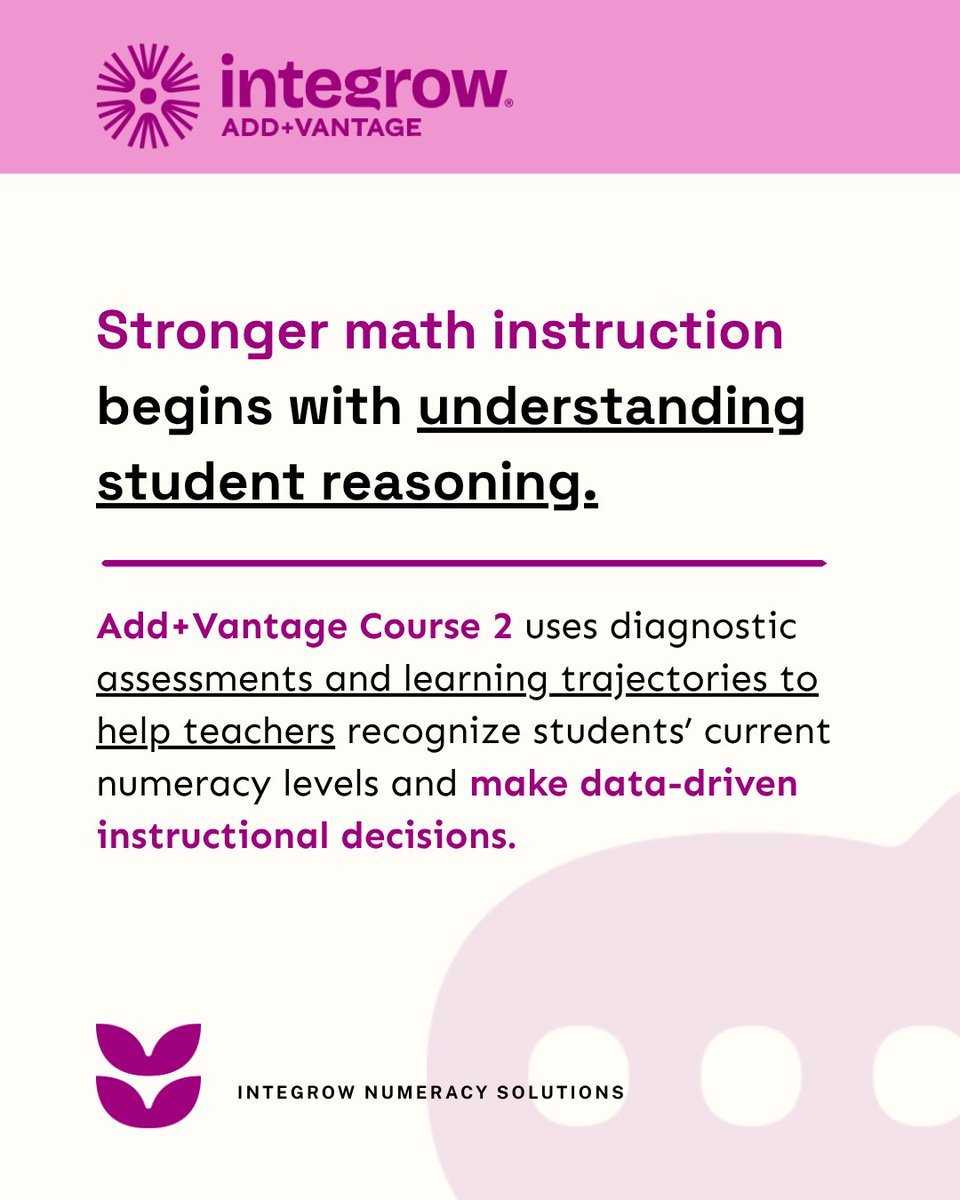 Integrow Numeracy Solutions tweet media