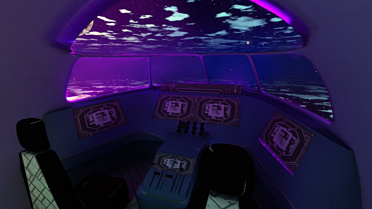 Jessi55xc's tweet photo. World: Huntrix Plane - Kpop Demon Hunter
Author: τοmacιτa @Tomacitaa_ 

This sleek private jet feels super luxurious and futuristic, with plush purple seating, glowing neon accents, a cozy bar area, and that high-end chill vibe throughout the whole cabin. So stylish.

#VRChatPhotography #VRChat