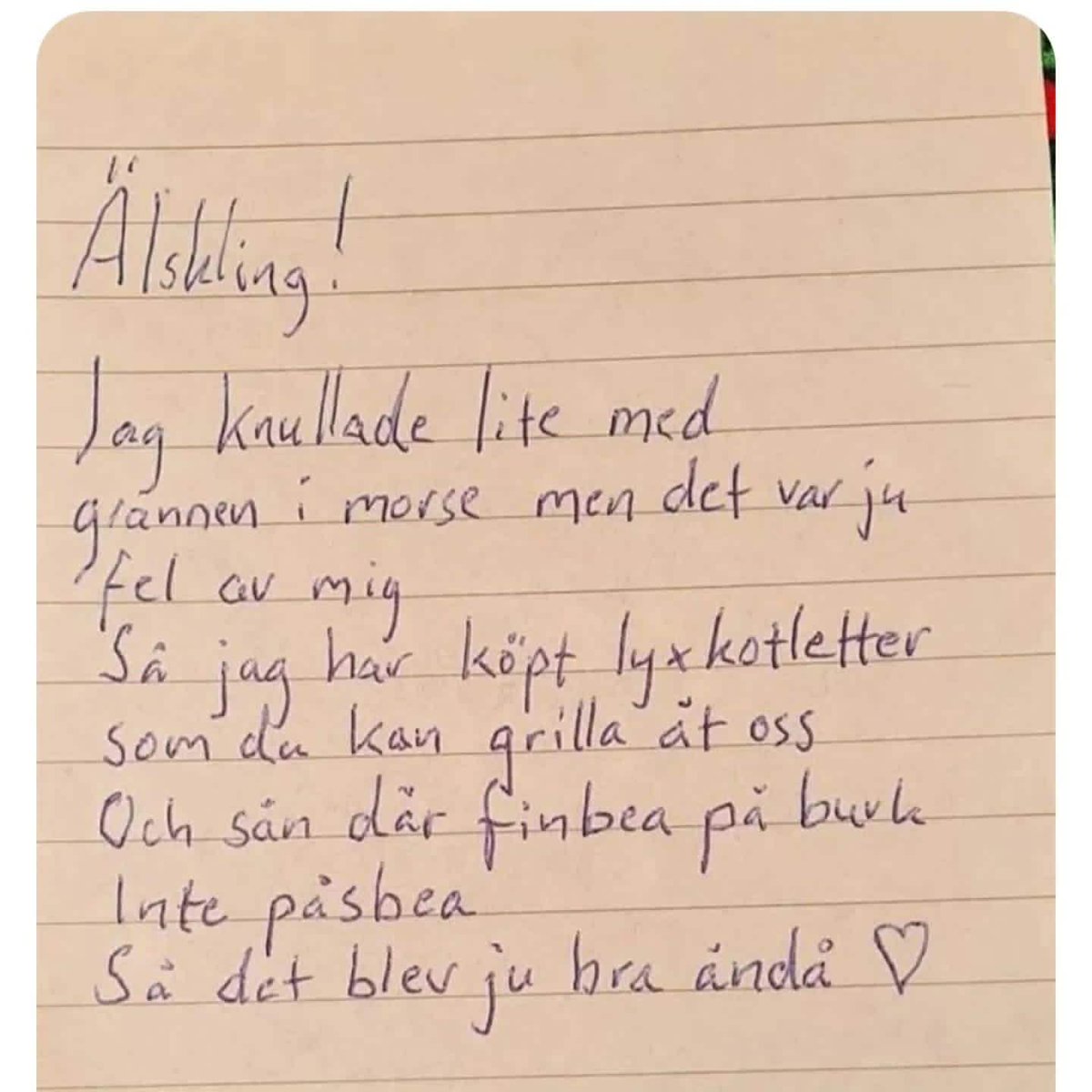 smuschusch's tweet photo. Lyxkotletter och finbea, minsann. https://t.co/0dHHUaETJB