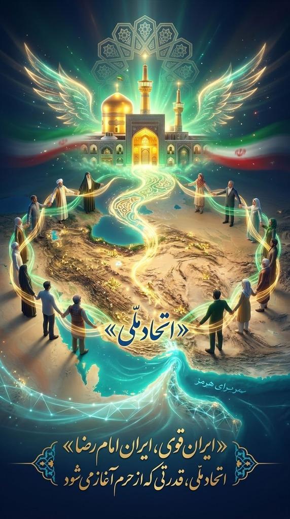 هر پیروزی میدانی، ترجمه‌ای از یک
 حقیقت بزرگ‌تر است
#ایران_امام_رضا #علاج_ایران