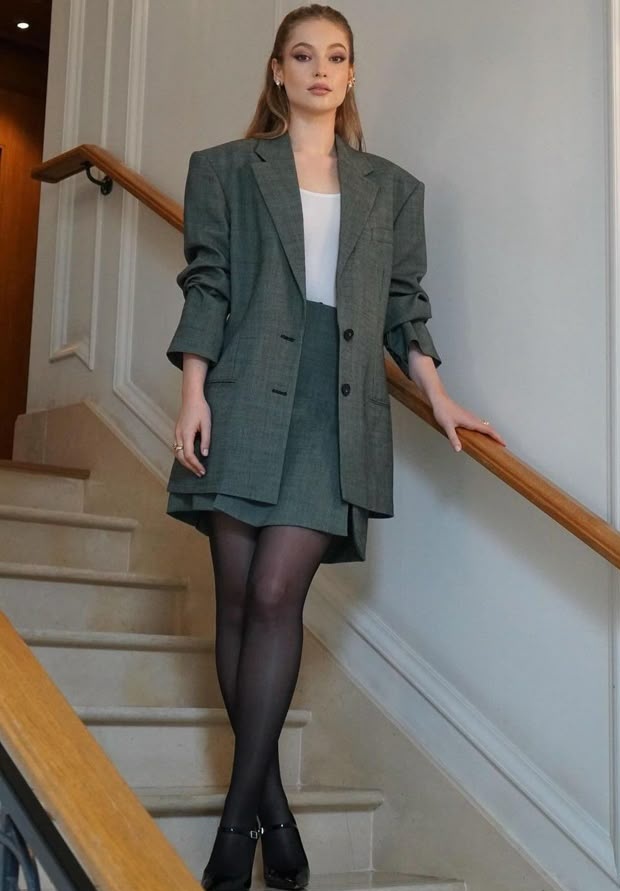 serving elegance with a side of intimidation