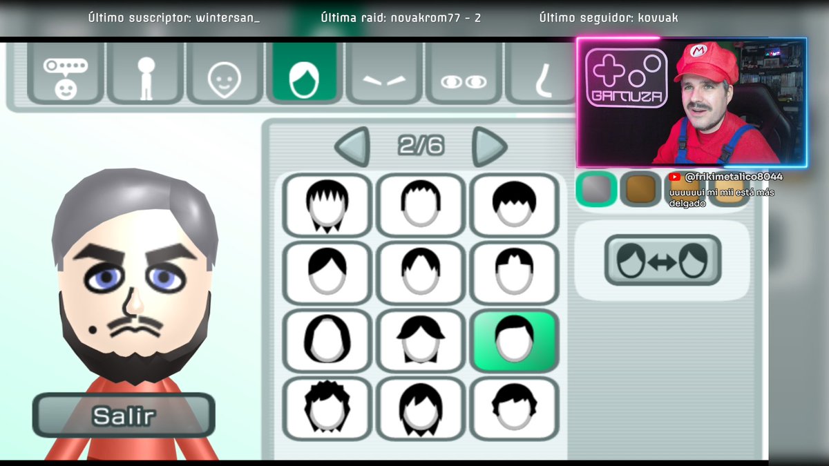 gamuzagaming's tweet image. Una cosa que estuvo muy curiosa del último directo de #SuperMarioGalaxy que hicimos es que tuvimos la experiencia Wii completa: Editamos nuestro mii, consultamos nuestra fortuna, miramos nuestro tiempo de juego en el diario... ¡Hasta actualizamos la consola!
#Wii #NintendoWii