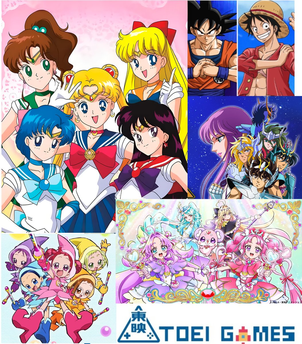 Danichuy's tweet photo. ✨🚨¡OFICIAL! 🎮 Nace TOEI GAMES, la nueva división de videojuegos de @ToeiAnimation 

Buscan crear nuevas IPs, pero el hype está en sus franquicias actuales. ¡Es la oportunidad perfecta para ver nuevos títulos de:
🌙 #SailorMoon
🌸 #Precure
✨ #OjamajoDoremi

También esperamos noticias de Dragon Ball, One Piece, Saint Seiya y Digimon. 👾

¿Cuál es el juego de tus sueños? ¡Manifestemos un nuevo RPG de Sailor Moon aquí abajo! 👇

#ToeiGames #Videojuegos