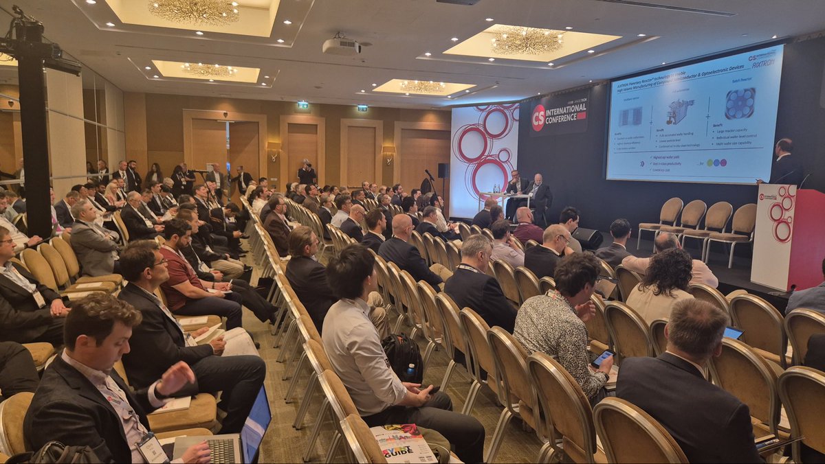 SemiZabala's tweet photo. From research to real impact 🚀

Today at CS International 2026, Antxon Arrizabalaga shared how GaN tech is shaping the future of space exploration.

The future isn’t coming — it’s being built.

#Aerospace #SpaceTechnology #GaN #Semiconductors https://t.co/edlNFS8zlm