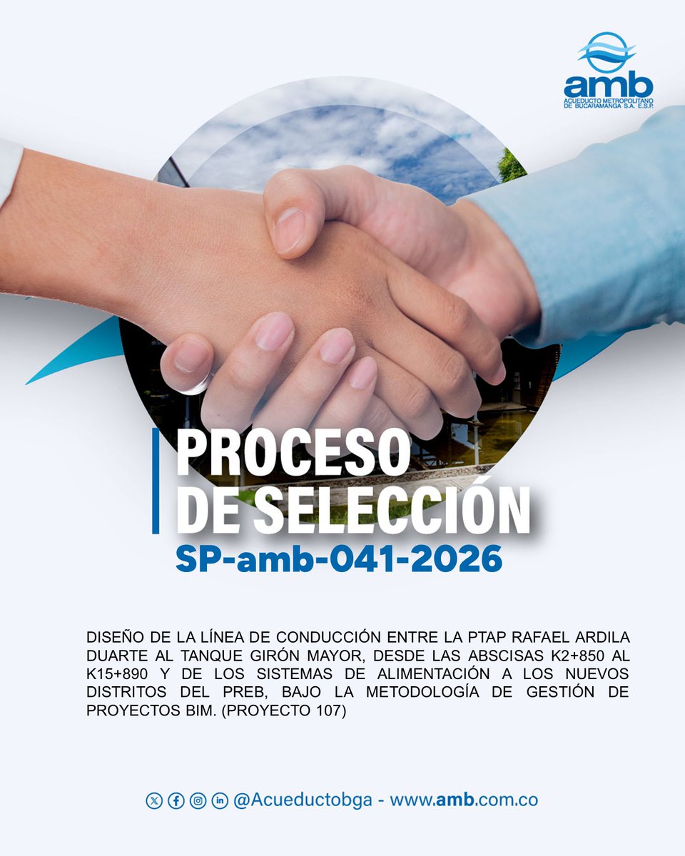 Acueducto Metropolitano de Bucaramanga tweet media