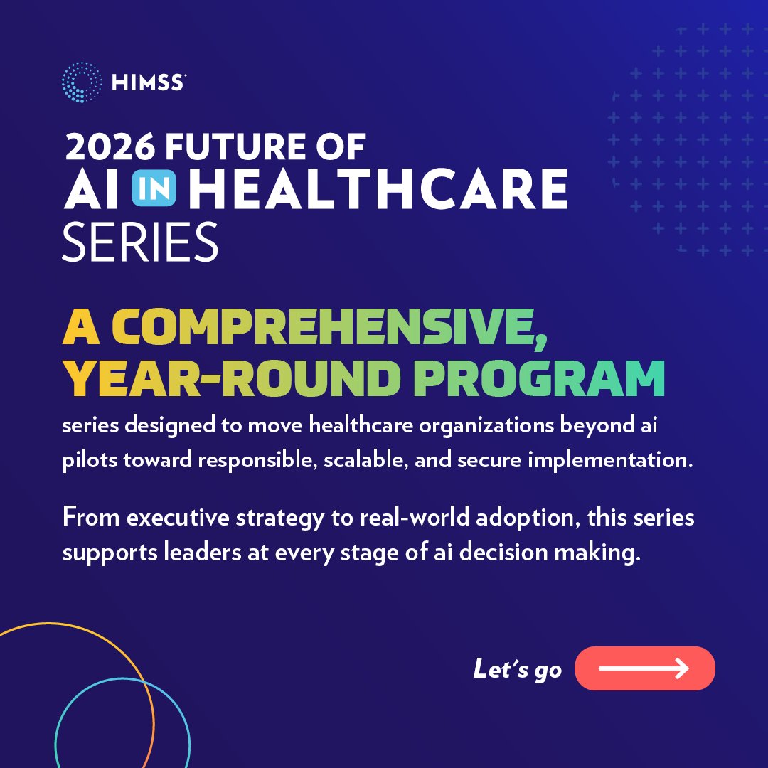 HIMSS tweet media