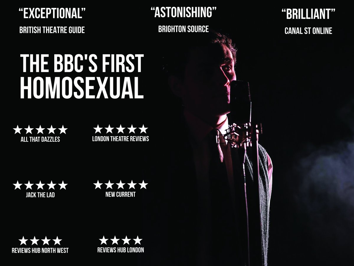 inkbrew's tweet image. ⭐⭐⭐⭐⭐ Critically acclaimed

#TheBBCsFirstHomosexual makes its Irish debut at Wilde Stages @GayTheatre this May 🇮🇪

“A powerful piece of theatre, meticulously crafted and profoundly felt.” - London Theatre Reviews

📅 11–16 May
🎟️ Don’t miss out: gaytheatre.ticketsolve.com/ticketbooth/sh…