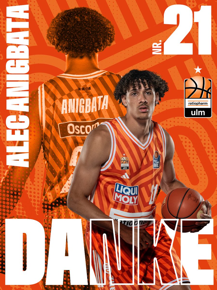 ratiopharmulm's tweet image. Alec geht den nächsten Schritt 🇺🇸🏀
Nach der Saison heißt es Abschied nehmen:
Alec Anigbata wechselt ans College und schließt sich der University of Utah an 🎓🔥

Wir sind stolz auf dich und wünschen dir nur das Beste für deinen nächsten Step! 🙌

#uuulmer #weareone