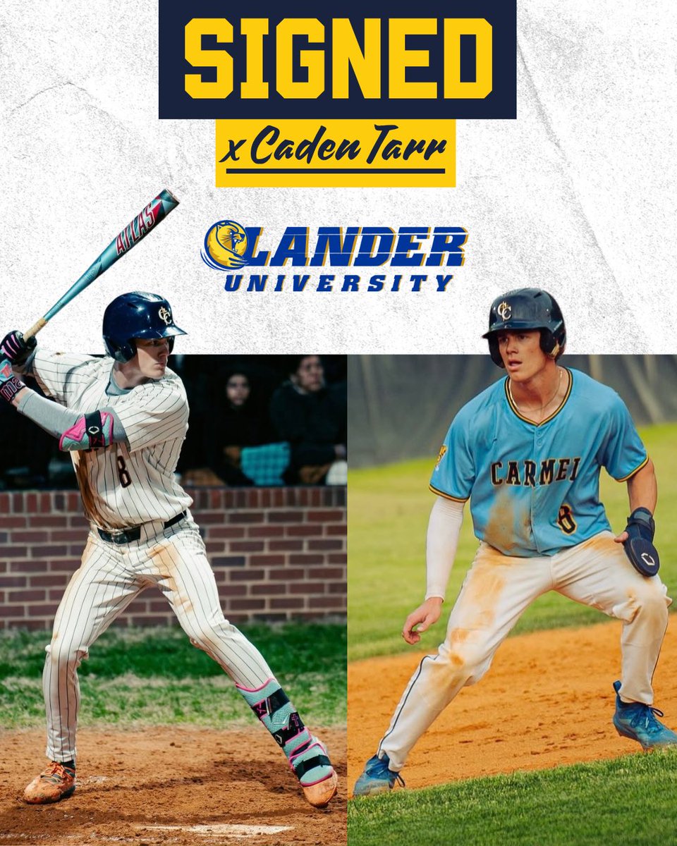CCSBaseball10's tweet photo. 🚨🚨Congrats to our guys Caden Tarr (Lander University) and Ryan Field (Berry College) for signing with their colleges today!

We are extremely proud of you both‼️ https://t.co/miTPFBEp1B