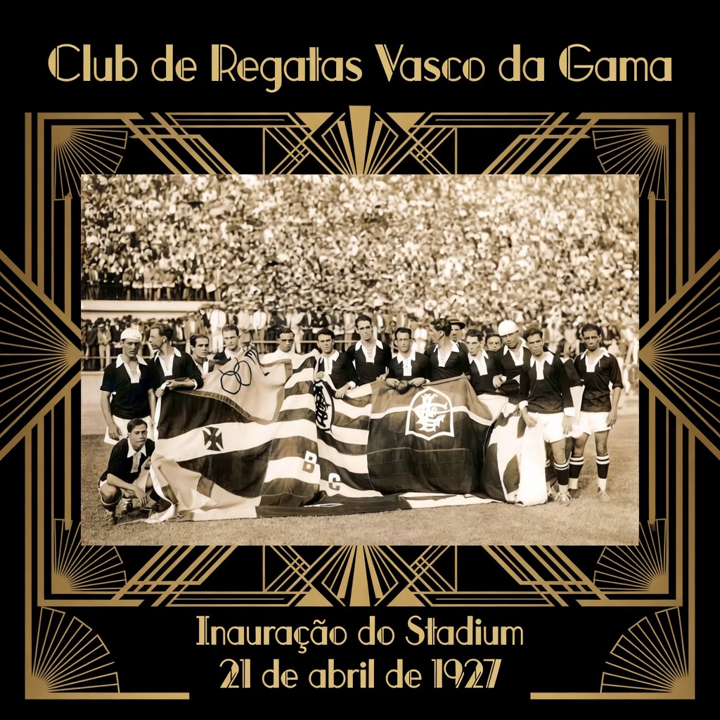 21/04/1927 - HÁ 99 ANOS O CLUB DE REGATAS VASCO DA GAMA INAUGURAVA SEU STADIUM NAS COLINAS DE SÃO JANUÁRIO

Acervo: Coleção Família Raul Campos - Centro de Memória do CRVG
Remasterização e arte: Memória Vascaína.
#MemoVas
#Vasco
#CRVG
#CentrodeMemória