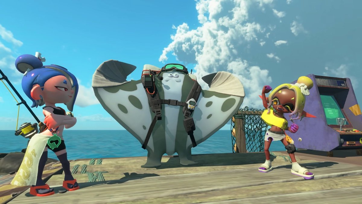 SuperFreddy837's tweet image. DEEP CUT IS BACK 🤩
#Splatoon #Splatoon2 #Splatoon3 #Splatoonraiders