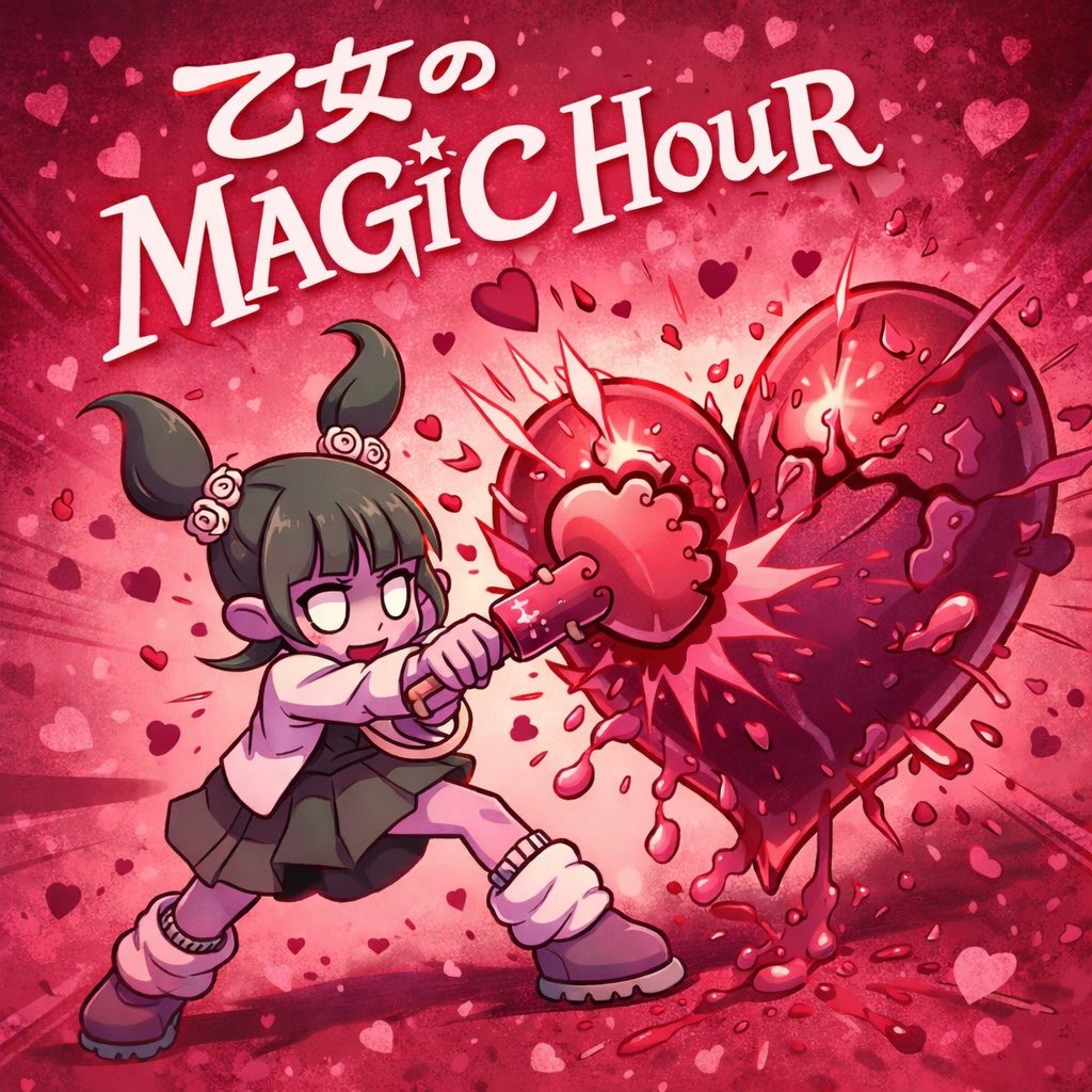 ┈┈⟡ 配信開始 ⟡┈┈

「乙女のMAGiC HouR」
作詞作曲：一瀬貴之 / 岩淵紗貴

可愛さと強さ、衝動が弾ける
キングサリらしいアッパーチューン。
「一心不乱に トキメキパンチ」を軸に、夢中で駆け抜ける乙女心を描いた一曲❤️👊🏻💥

🔗nex-tone.link/A00216516