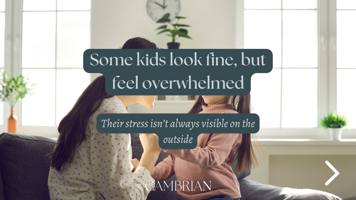 cambrian_cw's tweet photo. Some kids seem fine but carry quiet worry inside. High-functioning anxiety can show as overthinking, self-pressure, or trouble relaxing. Alison supports youth and families in building awareness and coping. 

Book: https://t.co/5QAblZMsMC https://t.co/xp4qCVdcCF