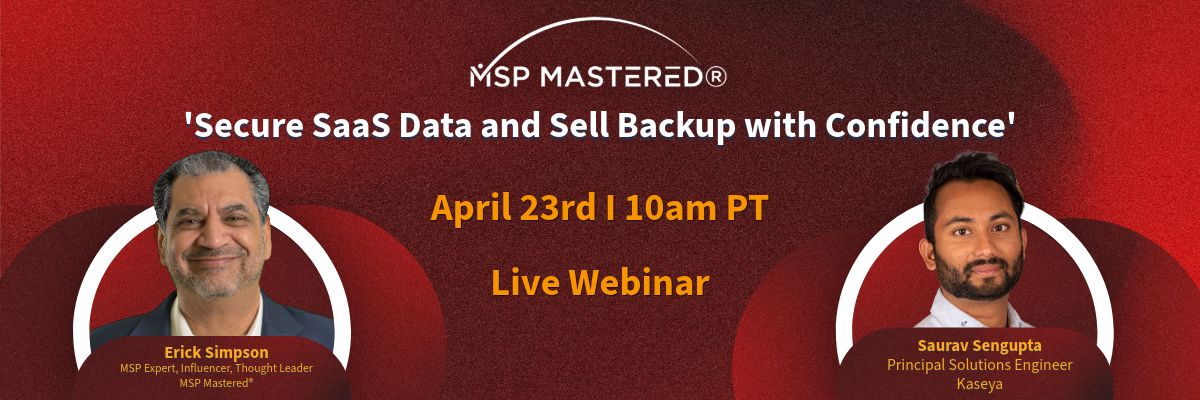 ErickSimpson's tweet photo. https://t.co/QgoIVdClZC
☁️ Cloud ≠ fully protected

Your clients trust Microsoft 365 &amp; Google Workspace—but their data is still vulnerable.

#MSPMastered https://t.co/Td4YrpNtey