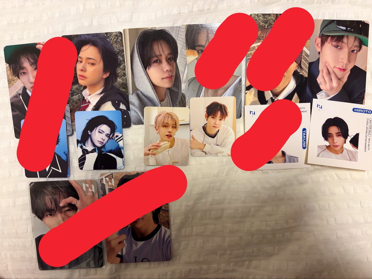 run0____0's tweet photo. INI 8TH SINGLE PULSE 特典 トレカ 交換

【譲】画像
木村、髙塚、藤牧、西、松田

【求】佐野、後藤

4/22渋谷or都内手渡し、郵送希望

お気軽にお声掛けください🙌
#ini交換 https://t.co/7guHZHwq2n