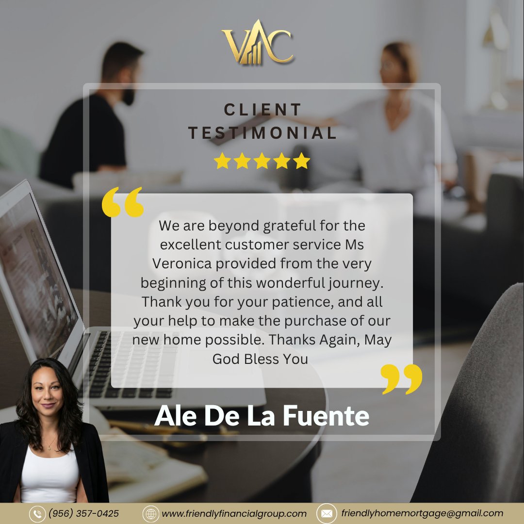 VeronicaAnnCo's tweet photo. There’s nothing more rewarding than helping families turn their homeownership dreams into reality.

✔️ Clear guidance
✔️ Fast communication
✔️ Honest advice
✔️ A stress-free loan experience

Ready to be the next success story?
Message us today and let’s get you pre-approved! 🏠 https://t.co/hvLd9Fpq83