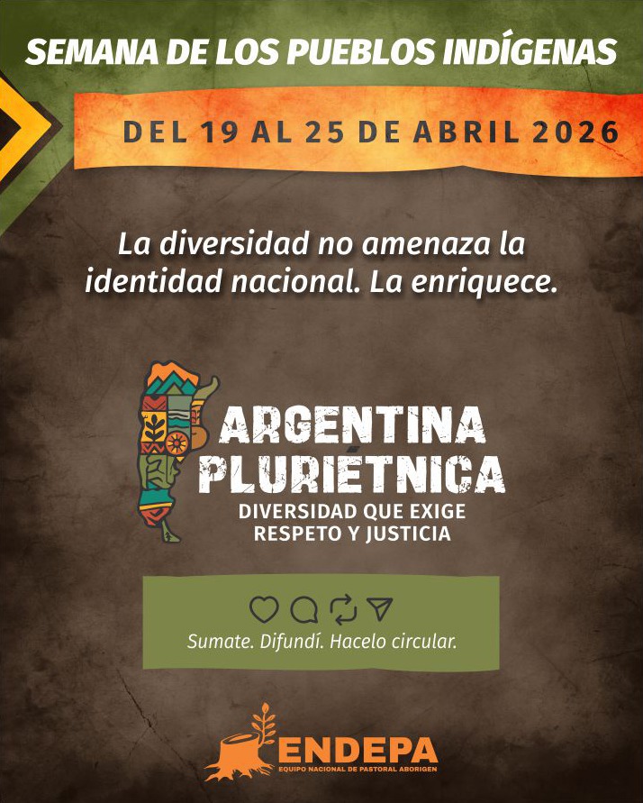 ENDEPANACIONAL's tweet photo. LA DIVERSIDAD ES PARTE DE NUESTRA IDENTIDAD 
Semana de los Pueblos Indígenas 

#ArgentinaPluriétnica 
#Diversidad #Respeto #Justicia #PueblosIndígenas https://t.co/bb86WYHUZB