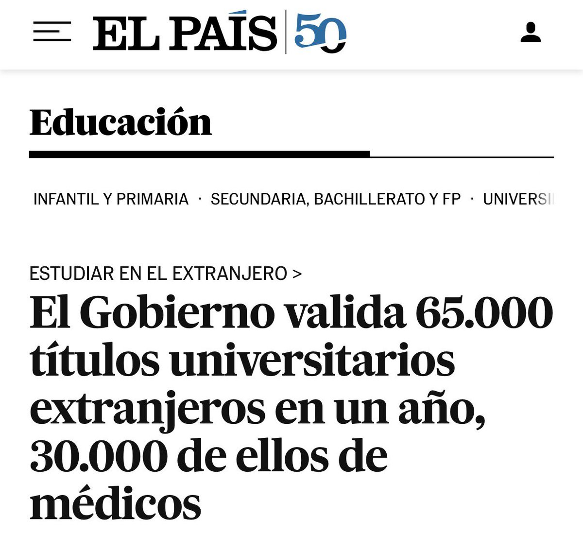 ESTATUTO MEDICO YA tweet media