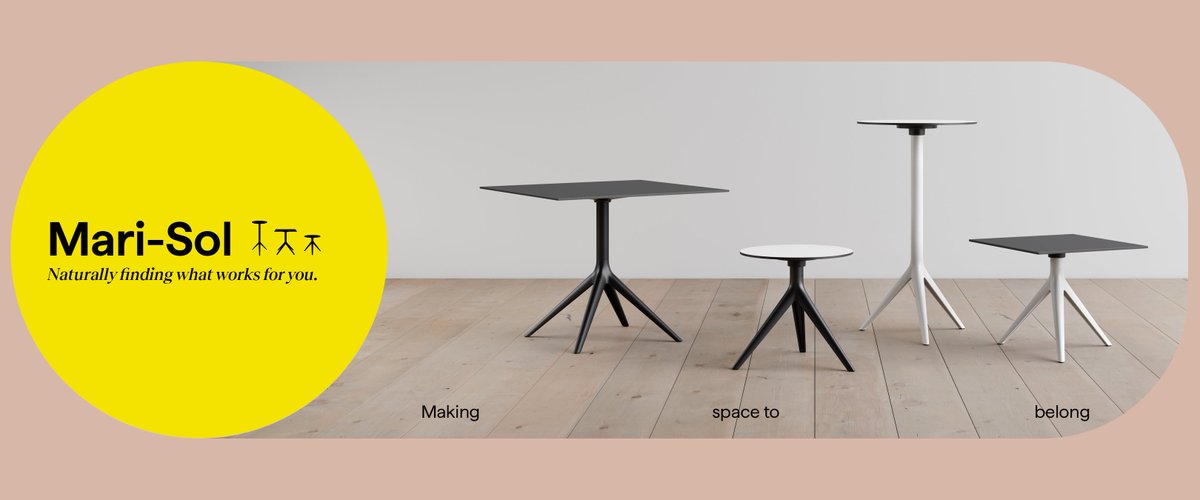StudioTKSocial's tweet image. Mari-sol is versatile enough to work in any environment or pair with any Vondom or Studio TK chair, Eugeni Quitllet’s work and occasional table collection makes the understated feel sublime.

#simpledesign #workplacedesign #studiotk #makingspacetobelong #outdoorworkspaces