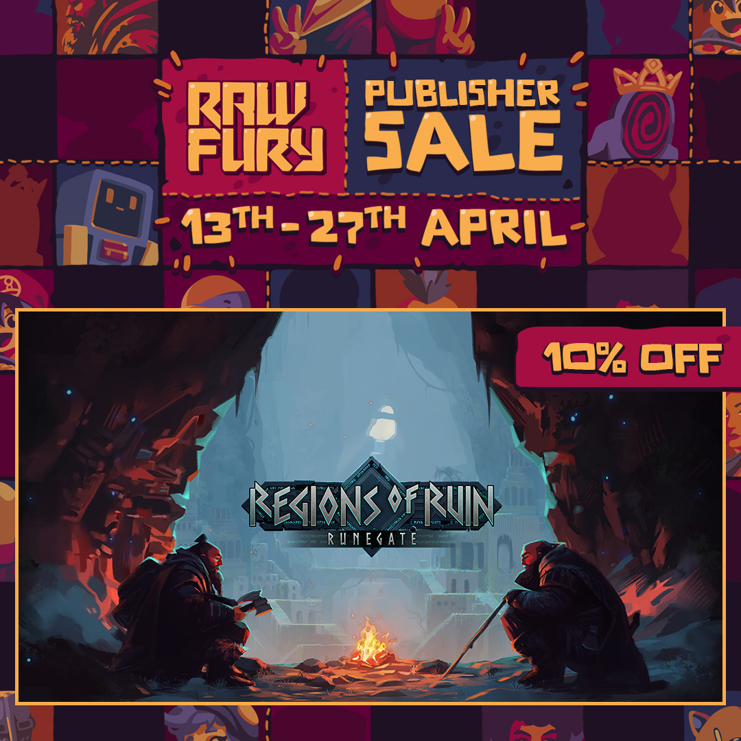 Raw Fury I REGIONS OF RUIN RUNEGATE IS OUT NOW! 🍻 tweet media