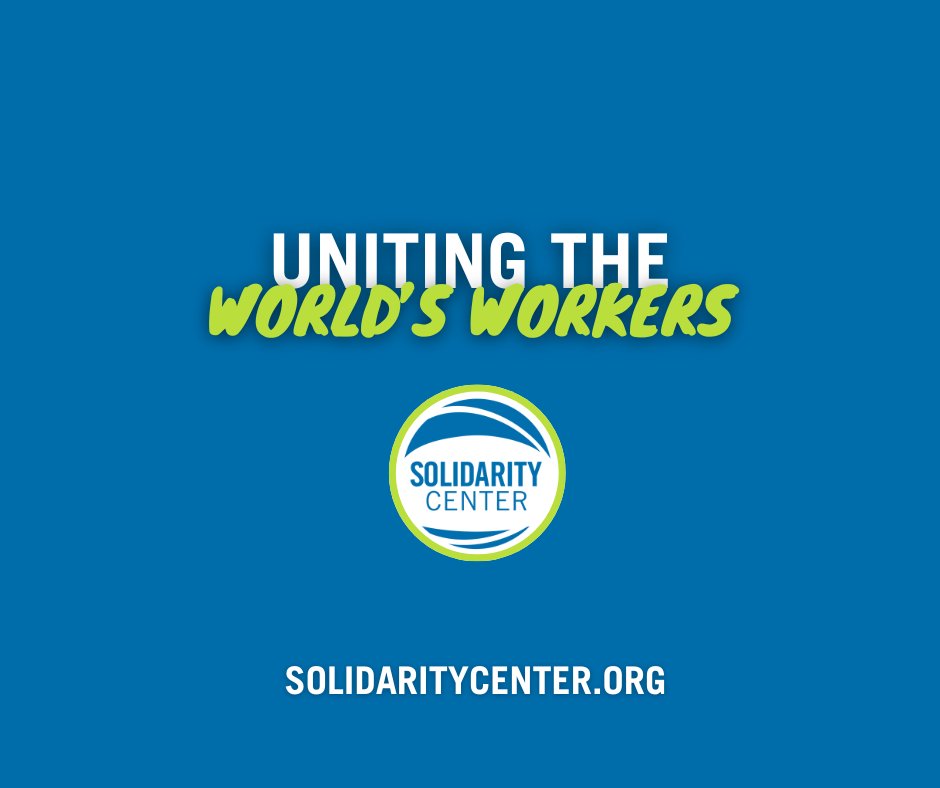 Solidarity Center tweet media
