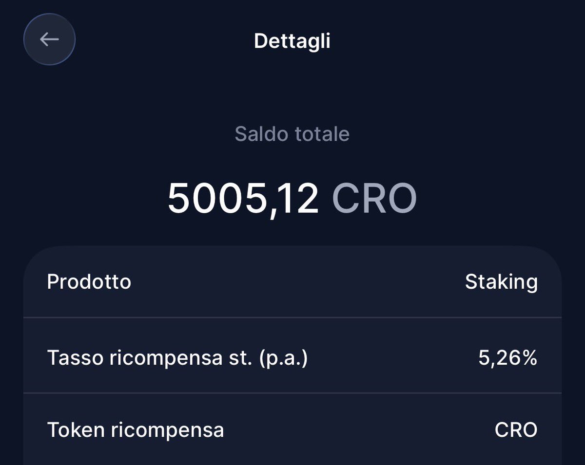 realpancaYT's tweet image. I just got back to 5k tokens $CRO after almost 1 year from the sale of my entire wallet 💪

Once 5,000 #CRO seemed few to me but since I restarted my accumulation plan on February 1, 2026 I feel like I’ve already reached the moon at this amount ⚔️

My average cost is $0.00 so I