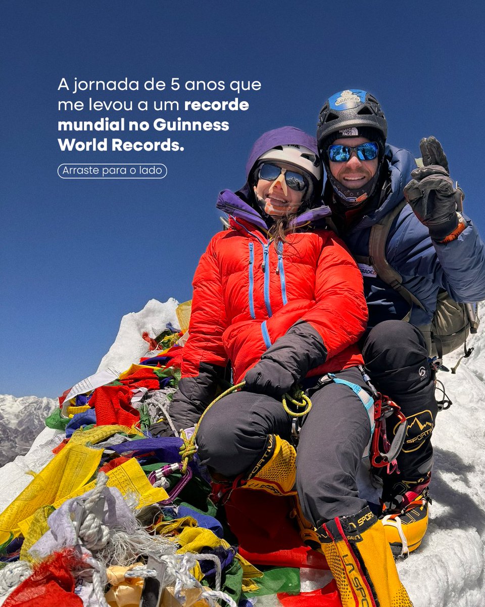 oliviabonfim_'s tweet image. O “impossível” raramente surge como algo concreto. Ele começa como uma percepção distante, quase fora de alcance, até que aos poucos vai sendo reposicionado através de decisões, preparo e repetição.

Não é um salto. É uma construção.

#guinnessworldrecords #everest #objetivo