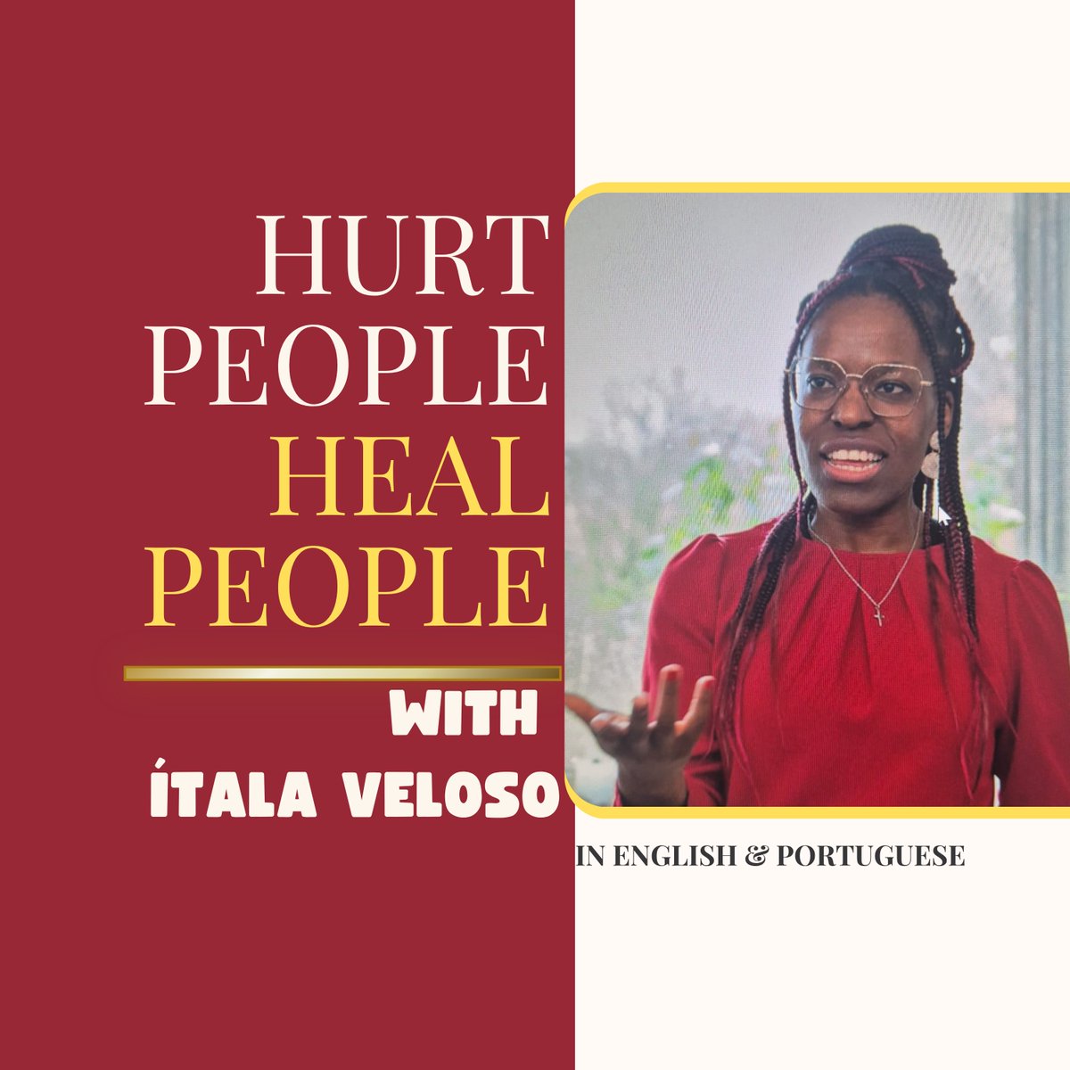 itala_veloso's tweet image. Everyone 👋🏾 I am launching my very own podcast after many requests.
Called: 'Hurt People Heal People Podcast' - already on all your preferred platforms. Episodes in EN &amp;amp; PT
Stay Tune. More to come out very soon
#newpodcast #italaveloso #healing #hope #faith #jokic #bothretail