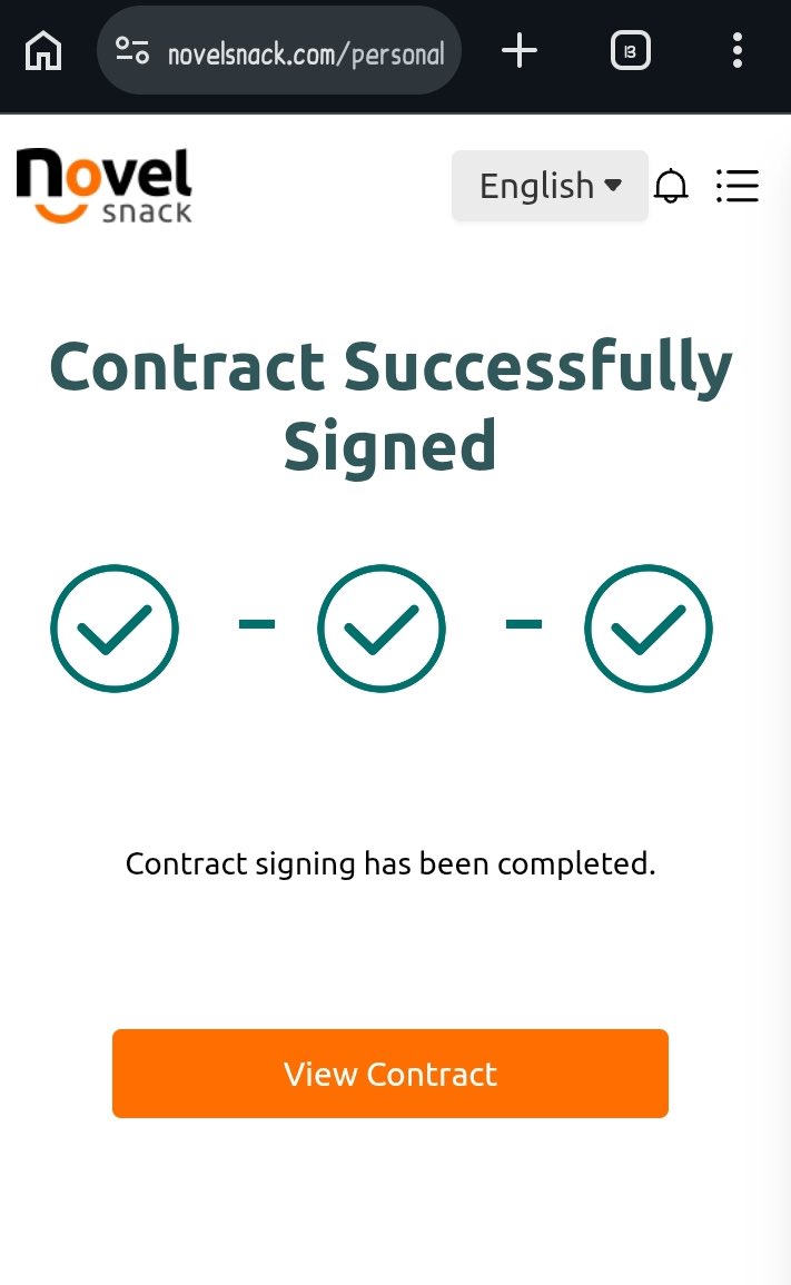 nwajiuba_dike's tweet image. Congratulations 🍾 to one of my students! 

Exclusive contract on Novelsnack ✨

This was someone that started his Ghost writing mentorship approximately two weeks ago !! 

Feels so good to impact positively into people’s lives with 
#ghostwriting