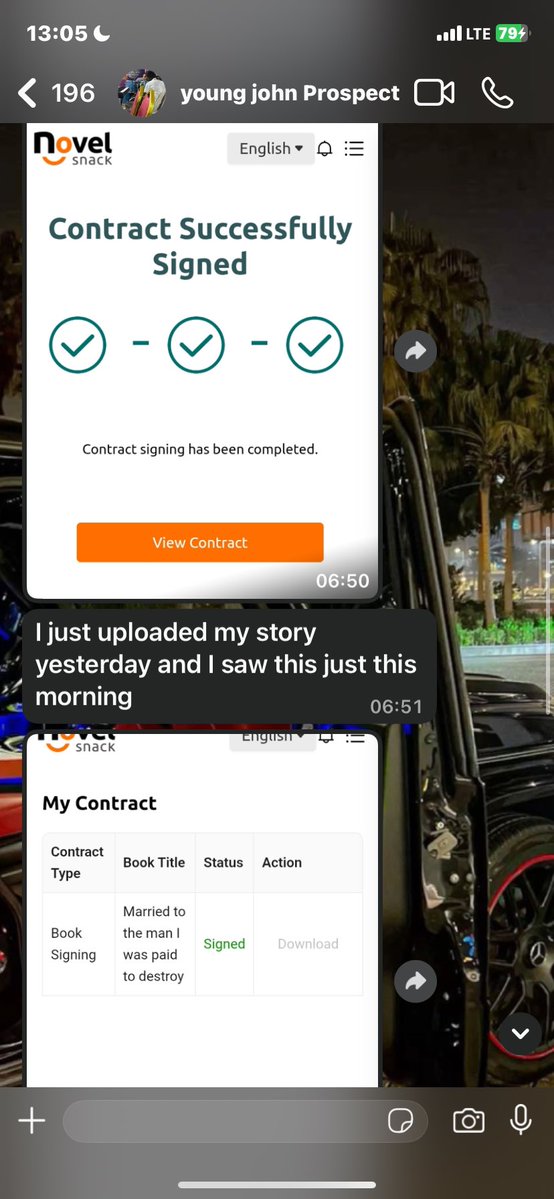 nwajiuba_dike's tweet image. Congratulations 🍾 to one of my students! 

Exclusive contract on Novelsnack ✨

This was someone that started his Ghost writing mentorship approximately two weeks ago !! 

Feels so good to impact positively into people’s lives with 
#ghostwriting