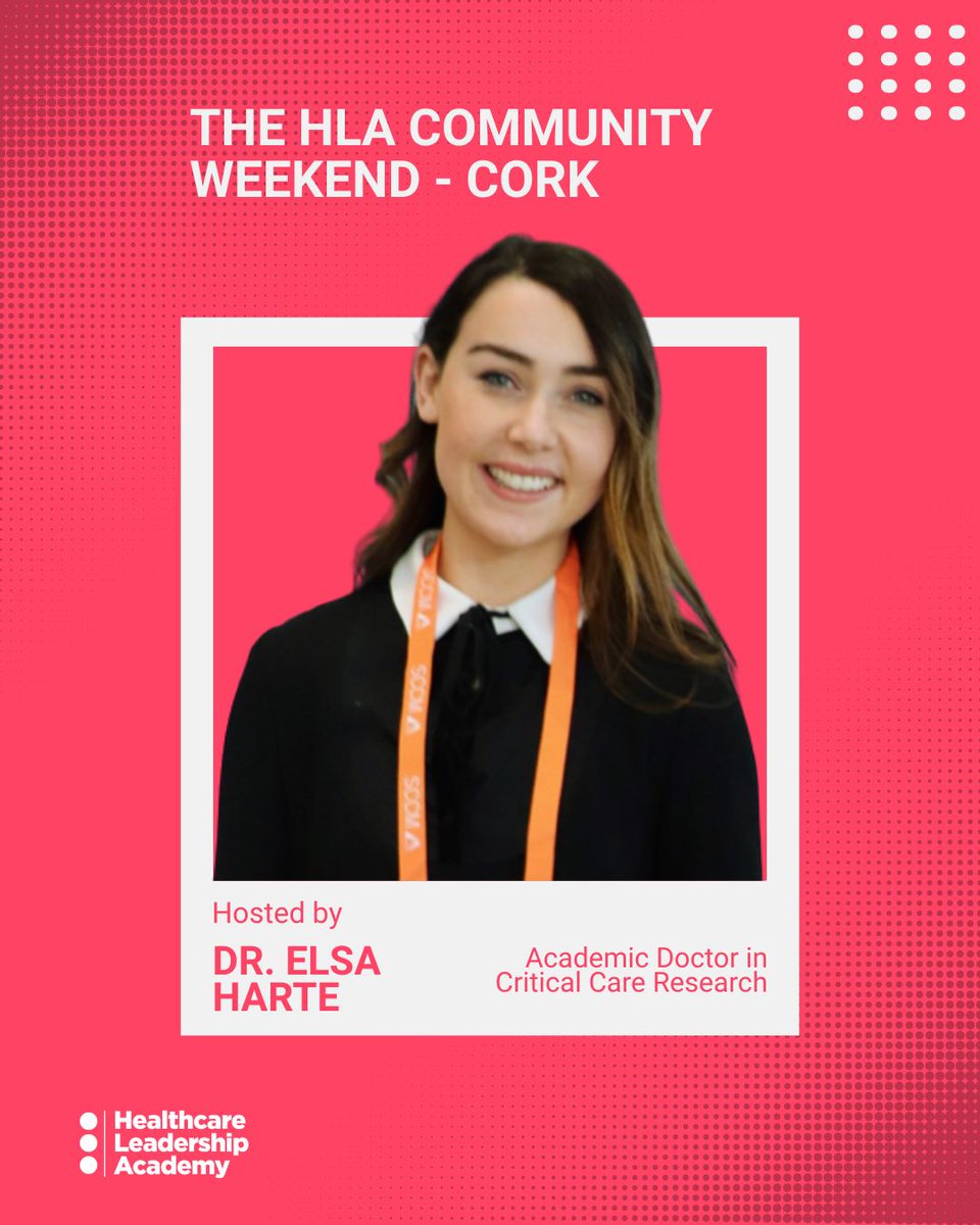 HLA_int's tweet photo. Dr Elsa Harte, HLA Scholar, will be hosting our upcoming Community Weekend in Cork, Ireland 🇮🇪

📅 10–12 July 2026, Open exclusively to all HLA members https://t.co/nUj2HIMlzz