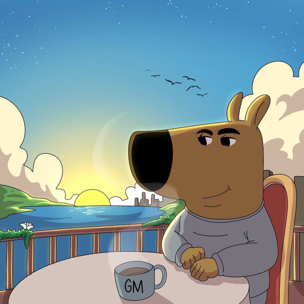 ktkjRem3To48748's tweet image. #chillguy