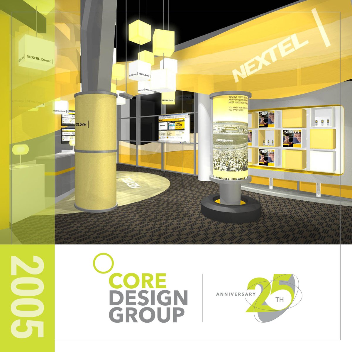 CoreDesigner's tweet image. Celebrating 25 years of design, we look back on some of our creative work from 2005. #25thAnnviersary #freelancedesigner #freelance #designer #exhibitdesign #tradeshows creatorsofwow.com