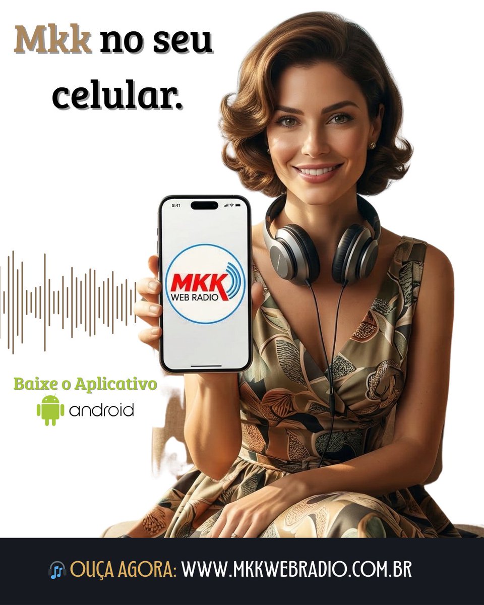 MkkWebradio's tweet image. 🎧 Leve a MKK Web Rádio com você!

Agora ficou ainda mais fácil curtir a melhor programação direto do seu celular 📱
Baixe nosso aplicativo para Android na Play Store gratuitamente 

#MKKWebRadio #RadioOnline #MusicaBoa #Android #OuçaAgora #Brasilidades