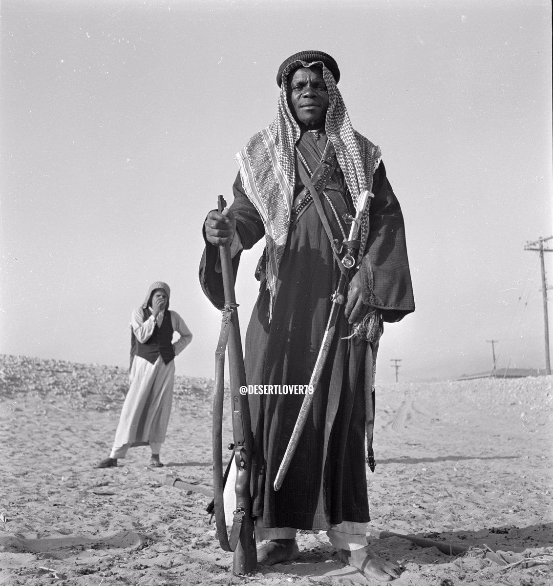 رشدان . مساعد رئيس اخويا الأمير عبد المحسن بن جلوي في مدينة الظهران بالمنطقة الشرقية في المملكة العربية السعودية ١٩٤٧ م