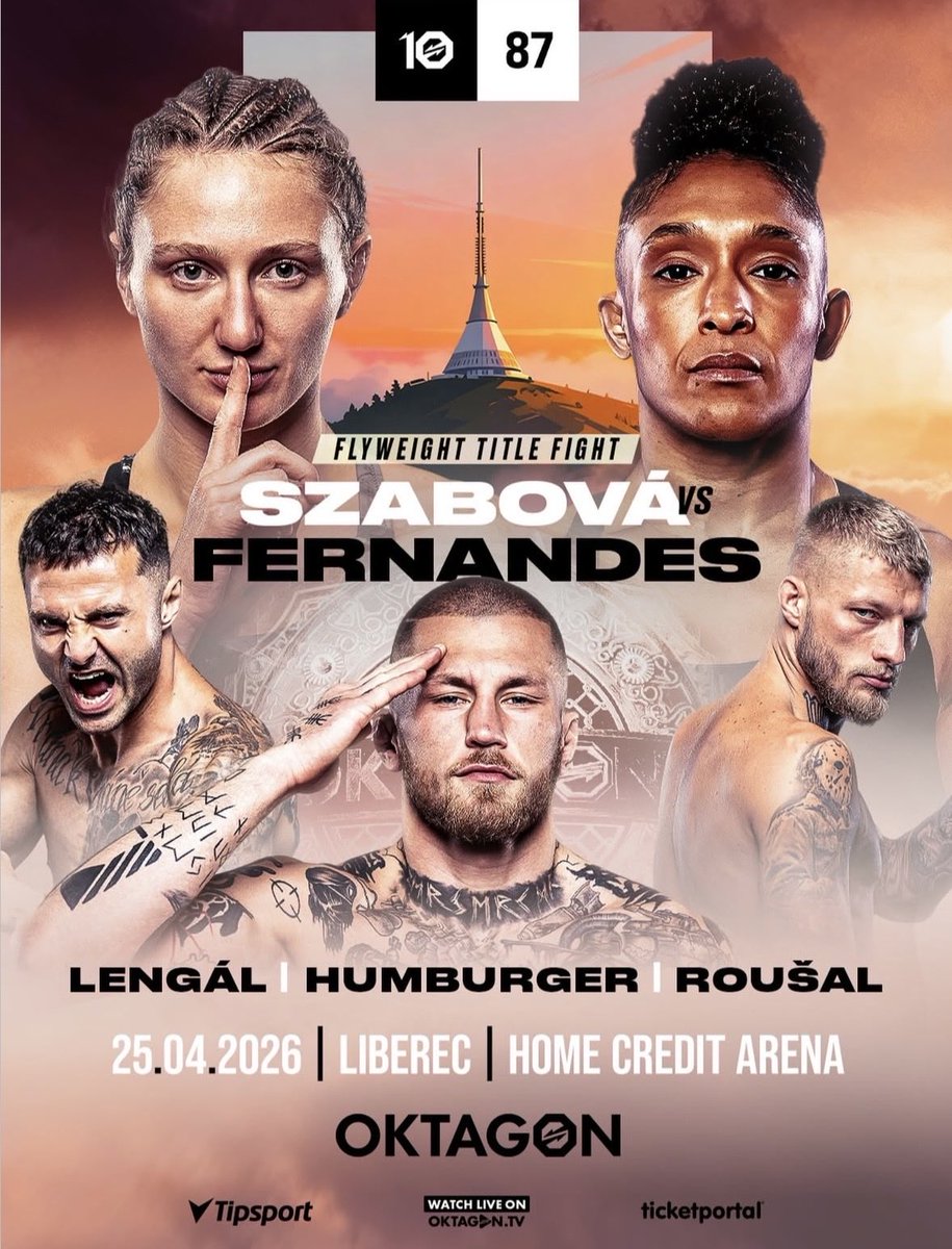 PTrbusek's tweet image. Fight week🔥👊…

▶️ONE Friday Fights 151
▶️OKTAGON 87
▶️UFC Fight Night: Sterling vs. Zalal

#ONEChampionship #UFC #Oktagon #ONEFridayFights151 #Oktagon87