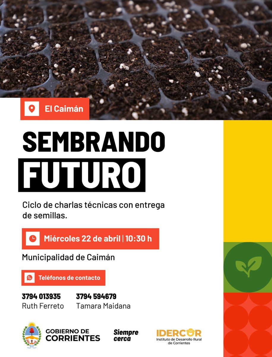 idercorrientes's tweet photo. AGENDA SEMANAL DE ACTIVIDADES. Seguimos acompañando a los productores con remates, capacitaciones y espacios de encuentro para fortalecer el trabajo en el campo. Más trabajo, herramientas y oportunidades para el desarrollo rural. https://t.co/ts6JilBopI