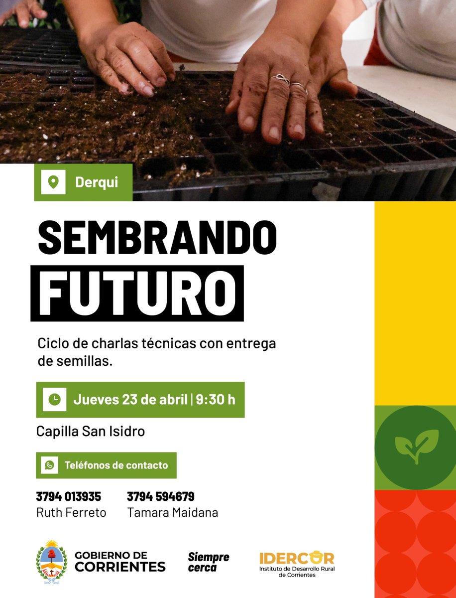 idercorrientes's tweet photo. AGENDA SEMANAL DE ACTIVIDADES. Seguimos acompañando a los productores con remates, capacitaciones y espacios de encuentro para fortalecer el trabajo en el campo. Más trabajo, herramientas y oportunidades para el desarrollo rural. https://t.co/ts6JilBopI