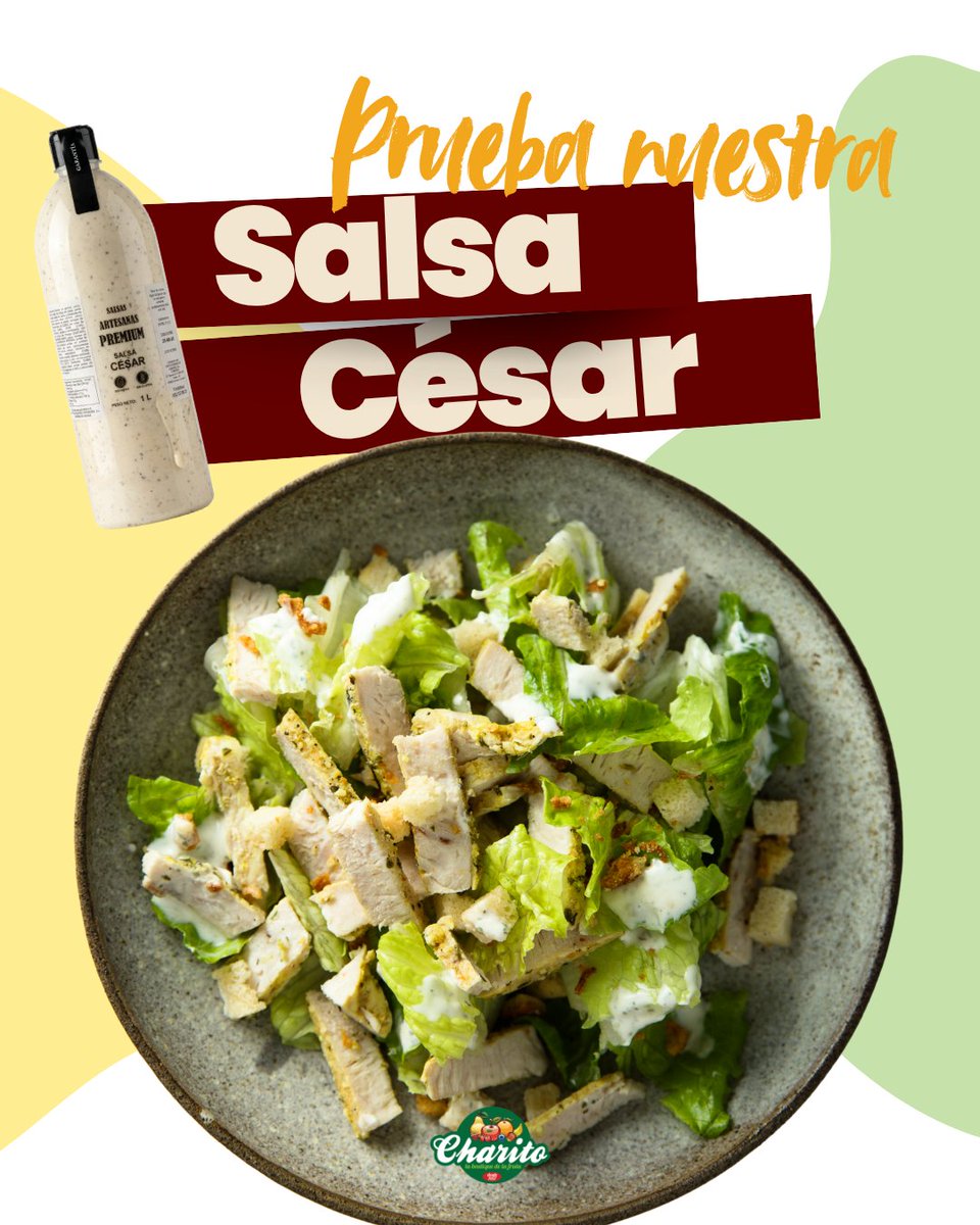 FrutasCharito's tweet image. ¡Transforma tus ensaladas en un plato de restaurante! 🥗👑

Nuestra Salsa César es cremosa, equilibrada y con ese sabor auténtico que solo lo hecho a mano puede dar ✨😋: frutascharito.es/salsas/salsa-a…

#frutascharito #salsacesar #gourmet #ensaladas #artesano #cocinasaludable #saborreal