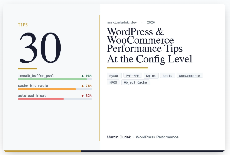 WordPress is SLOW (usually) but... it doesn't have to be.

After working with WordPress for 15+ years as the plugin developer - I've picked a thing or two (or 30) about WordPress performance. 

And it's all beyond the obvious: 
"Install caching plugin" 
and 
"Buy a $300/mo