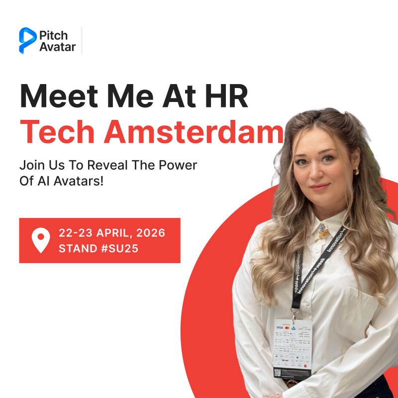 pitch_avatar's tweet image. Day 1 at @HRTech_EU 

Find us at Booth #SU25.

Yana Yankovska and Yuliia Pichkhnarashvili are here today and tomorrow.

Onboarding, training, repeat HR questions on your mind?
Come talk, ask, or just say hi.

#HRTechEurope #HRTech #Onboarding #EmployeeExperience #AIinHR