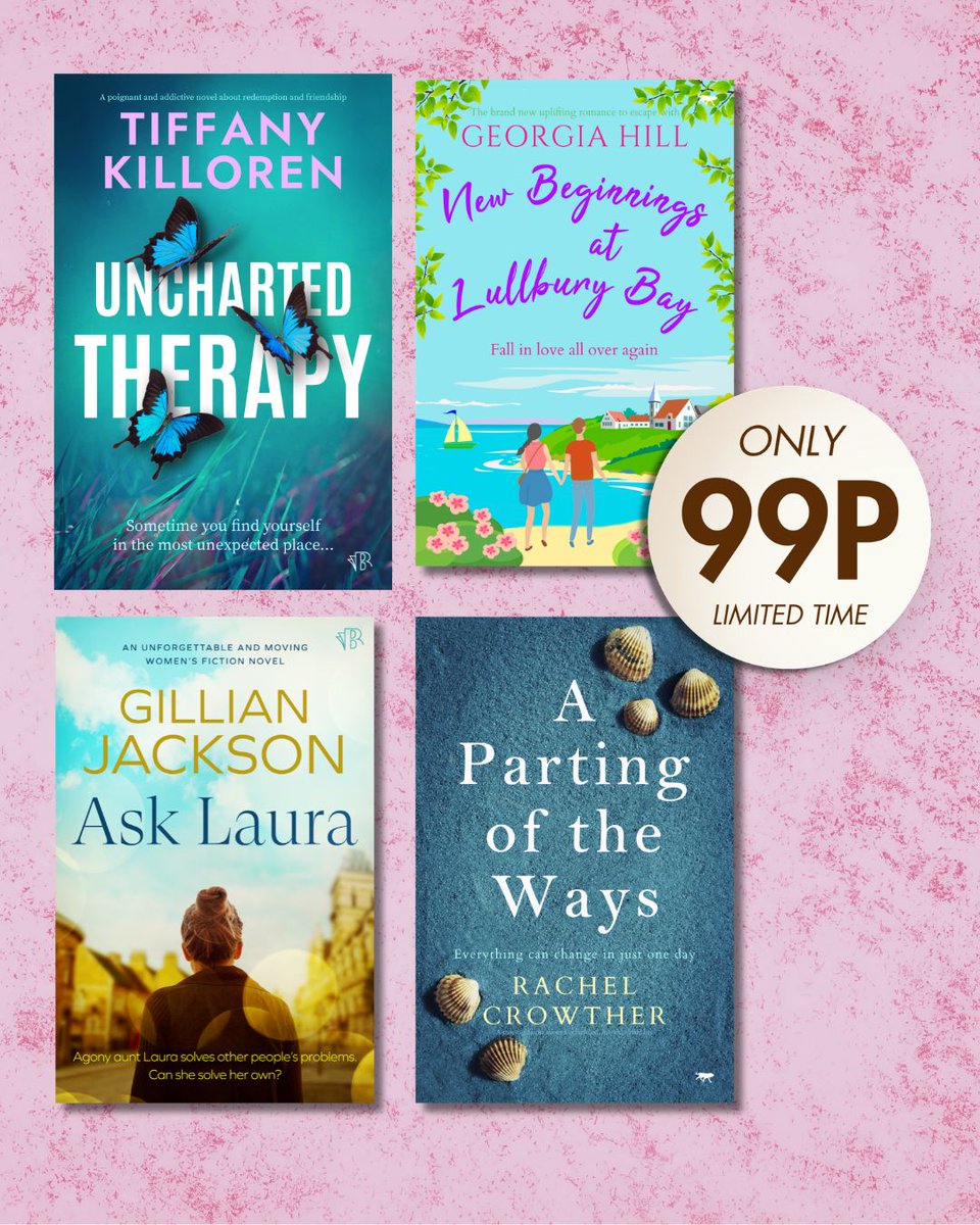Bloodhoundbook's tweet image. 99p reads you don’t want to miss 📚✨

Romance 💛 heartbreak 💔 healing ✨ — these contemporary women’s fiction picks have all the feels.

Perfect for your next binge read… for less than £1 👀
 geni.us/ThisWeekinPromo 

#99pbooks #amreading