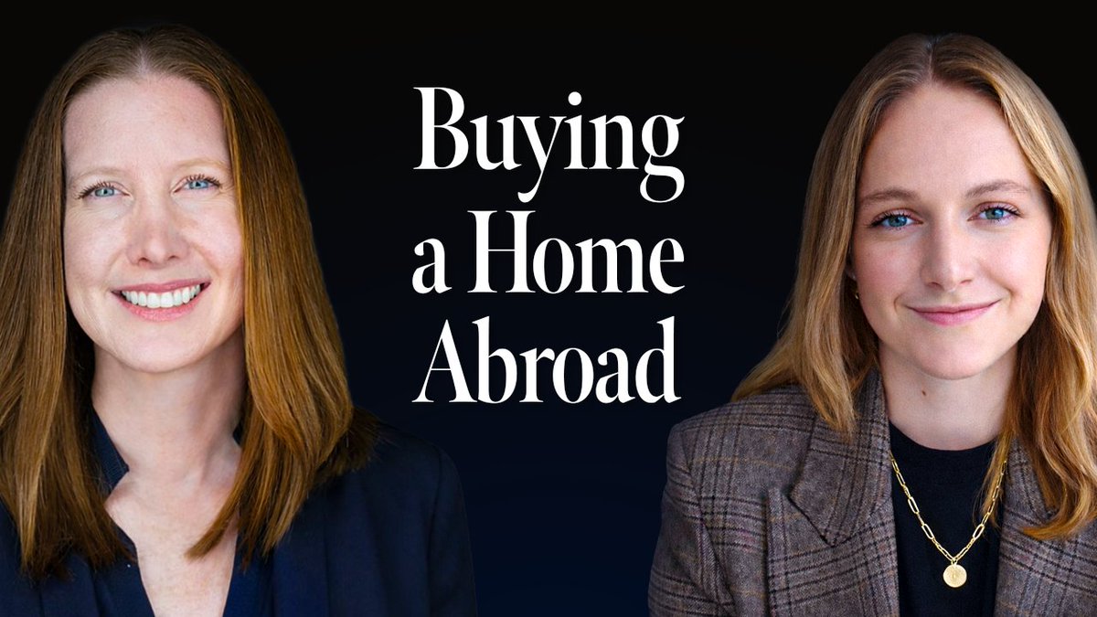NewEdgeWealth's tweet image. In our latest YouTube video, wealth strategists Anneke H. Niemira and Alyssa Kaiser, CFP® discuss key considerations when purchasing a home overseas.

Hear their insights: hubs.la/Q04cNNDq0

#NewEdgeWealth #WealthStrategy