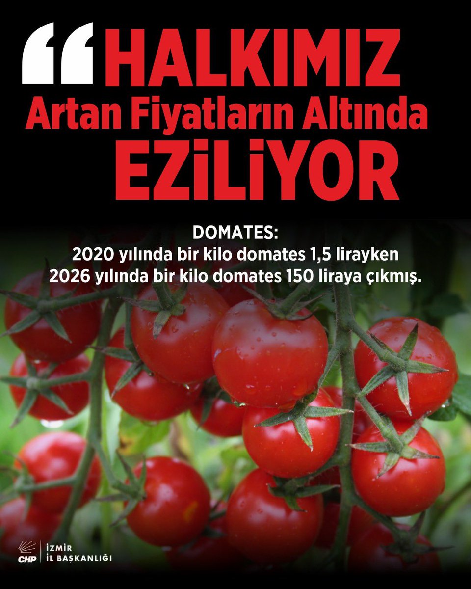 ozgurizmiril's tweet photo. MİLLETİMİZİ PAZAR ALIŞVERİŞİ YAPAMAYACAK HALE GETİRDİLER!
Görülmüş iş değil! Pazara giden halkımız daha 3-4 yıl önceye kadar 100 lira ya da 200 lirayla pazar filesini doldurabiliyordu. Ama şimdi aynı pazar filesini doldurmak en az 4 bin lira ya da 5 bin liraya çıkmış durumda. Bir aile bir pazar alışverişine 5 bin lira verirse ne yapacak? Ne yiyecek ne içecek! Düşük geliriyle diğer ihtiyaçlarını nasıl karşılayacak! Halkımız inanılmaz bir çıkmaz içerisinde. Halkımız çok zor durumda. Bunun tek müsebbibi olan iktidarın ise hiç umurunda değil. İşi gücü algı yaratarak bu perişan gerçeklerin konuşulmasını engellemek için uğraşıyorlar. Halkımız iktidarın asla umurunda değil. Tek dertleri kendi koltukları. Ama halkımız bu kötü iktidarı tarihin tozlu raflarına ilk seçimde gönderecek. İşte o zaman ülkemiz rahatlayacak, milletimiz rahatlayacak, hepimiz rahatlayacağız.

#chpizmir #chpiktidarında #erkenseçim